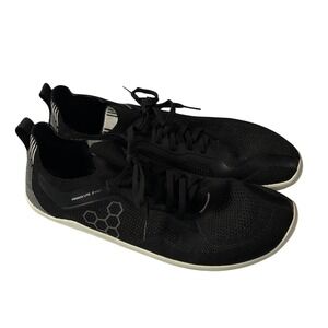 Vivobarefoot Primus Lite Knit Black Barefoot Running Sneakers Recycled 43 Womens